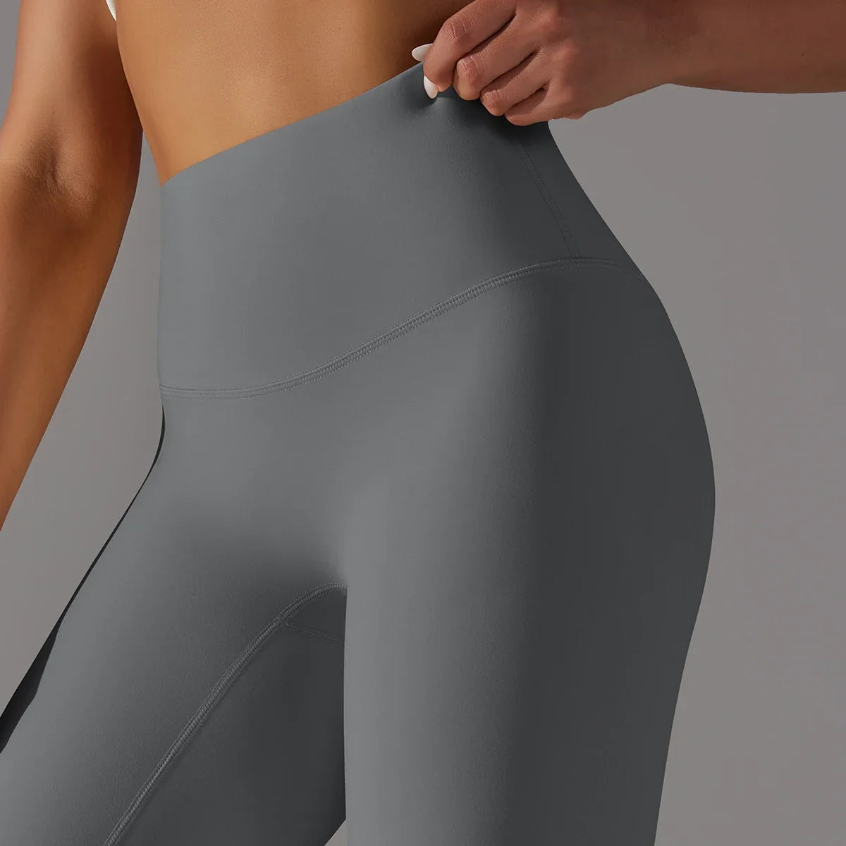 Breathable High-Waist Cycling Yoga Leggings