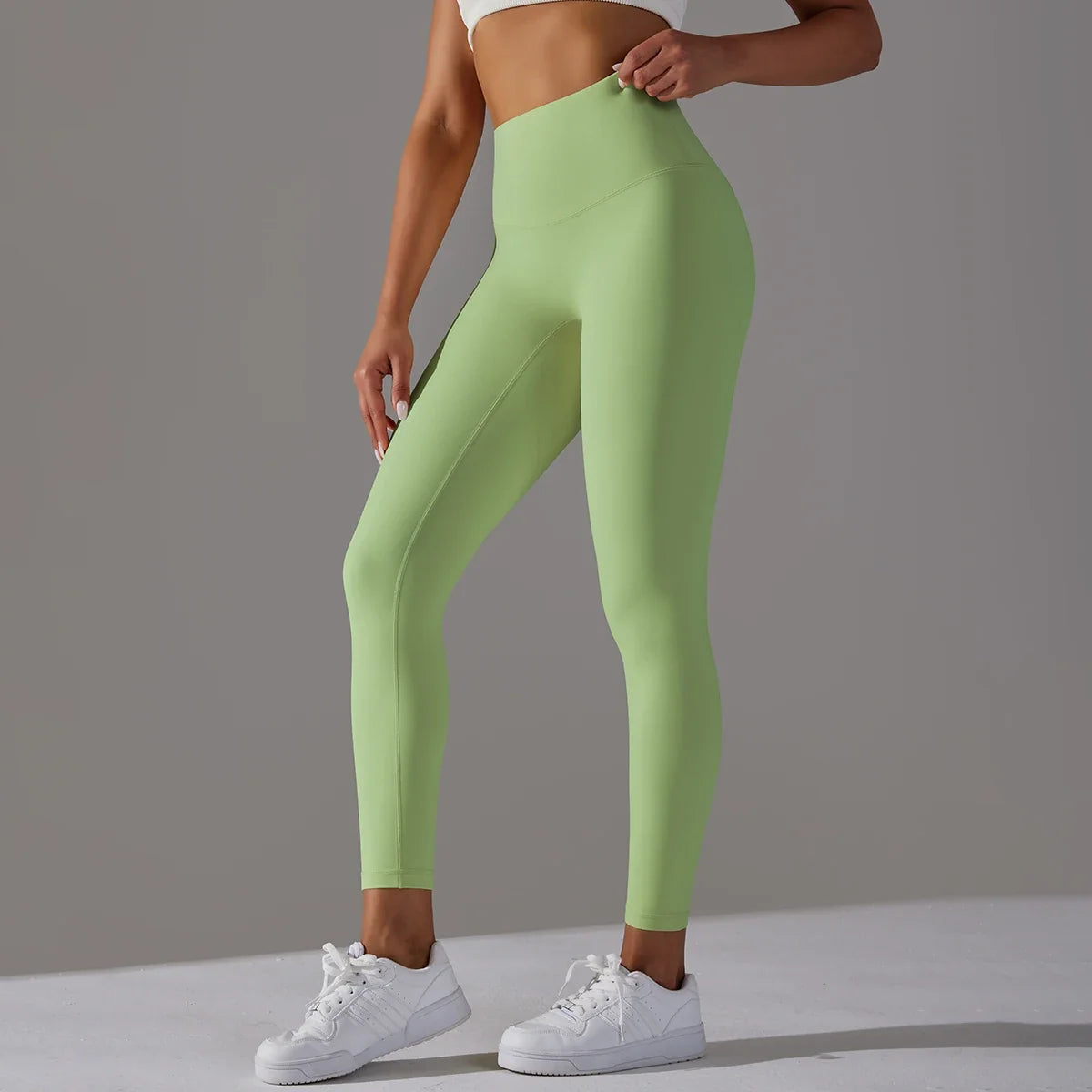 Breathable High-Waist Cycling Yoga Leggings
