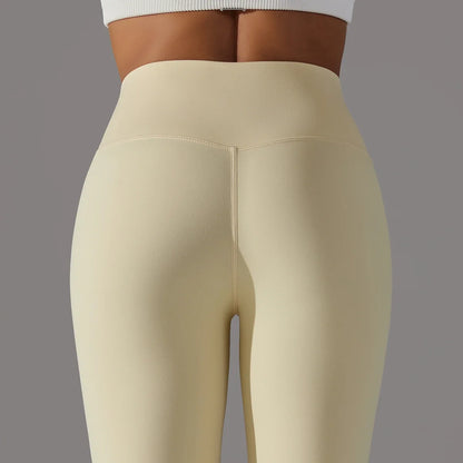 Breathable High-Waist Cycling Yoga Leggings
