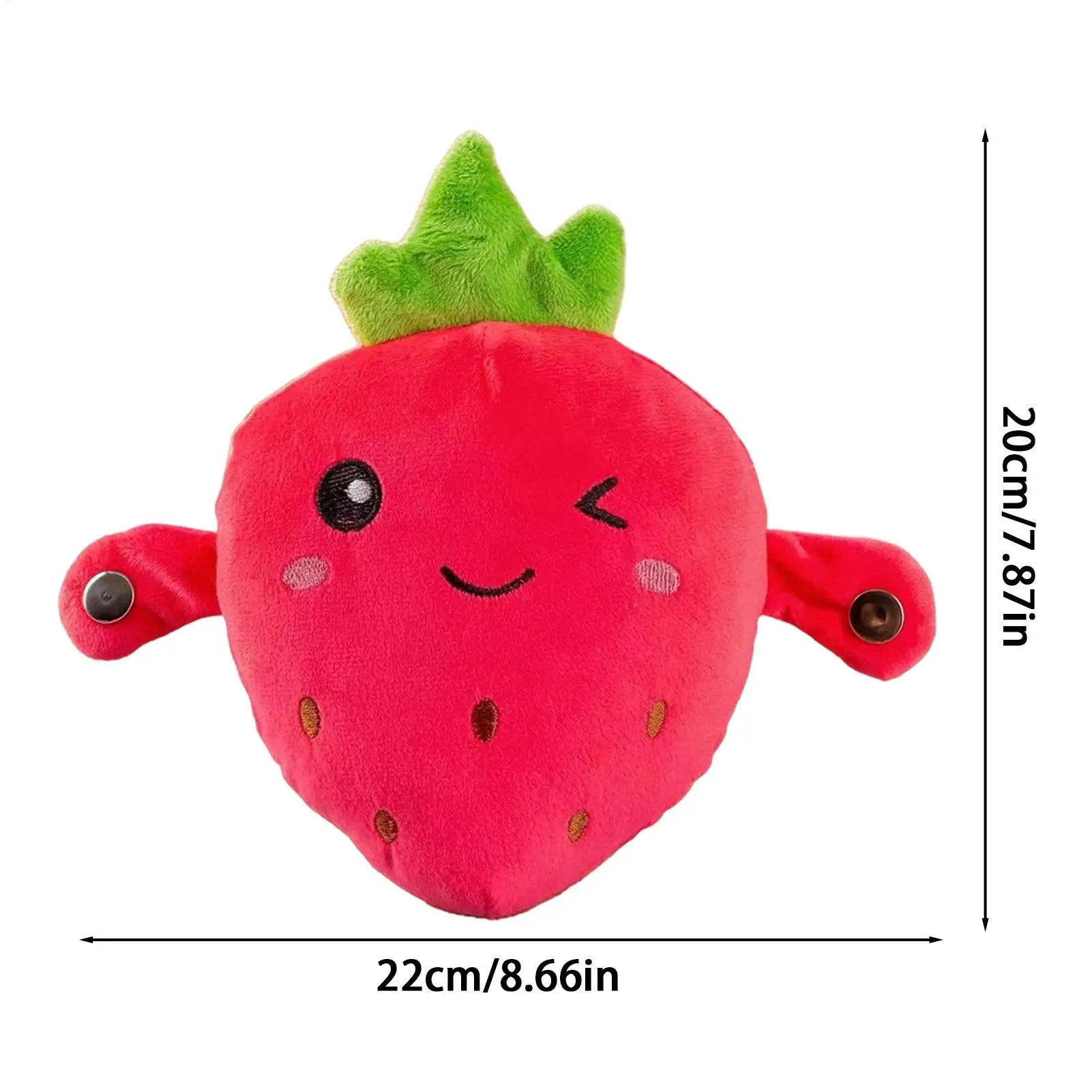 GiggleGroove™ Fruit Toy 🍉🎤 — Music, Play & Cuddles