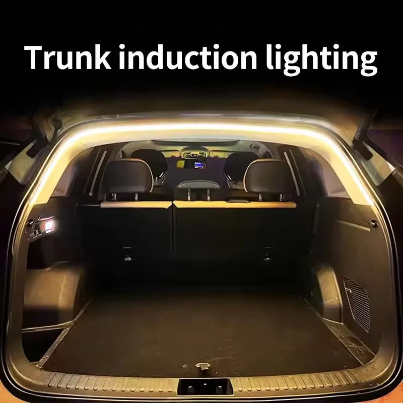 Automatic LED Car Trunk Light Strip for Cargo Area Lighting