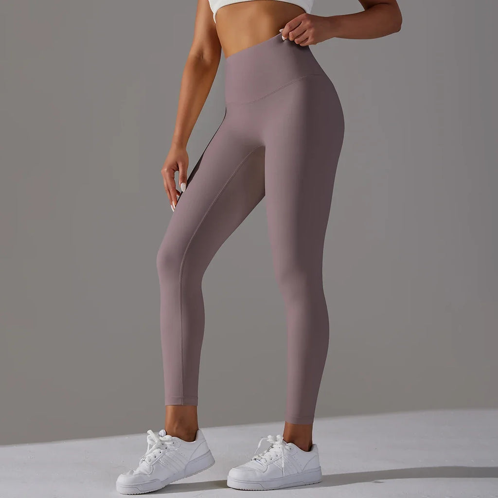 Breathable High-Waist Cycling Yoga Leggings