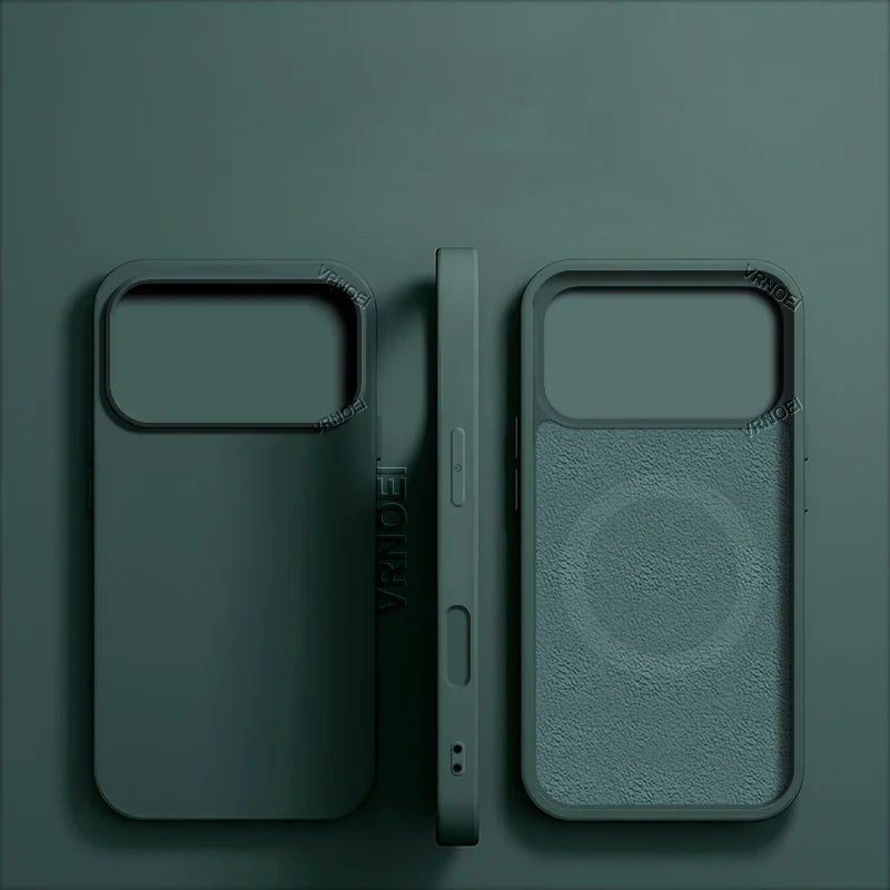 Luxury Magnetic Case for iPhone 17 Pro Max – Slim Protective Cover with Magnetic Wireless Charging Support