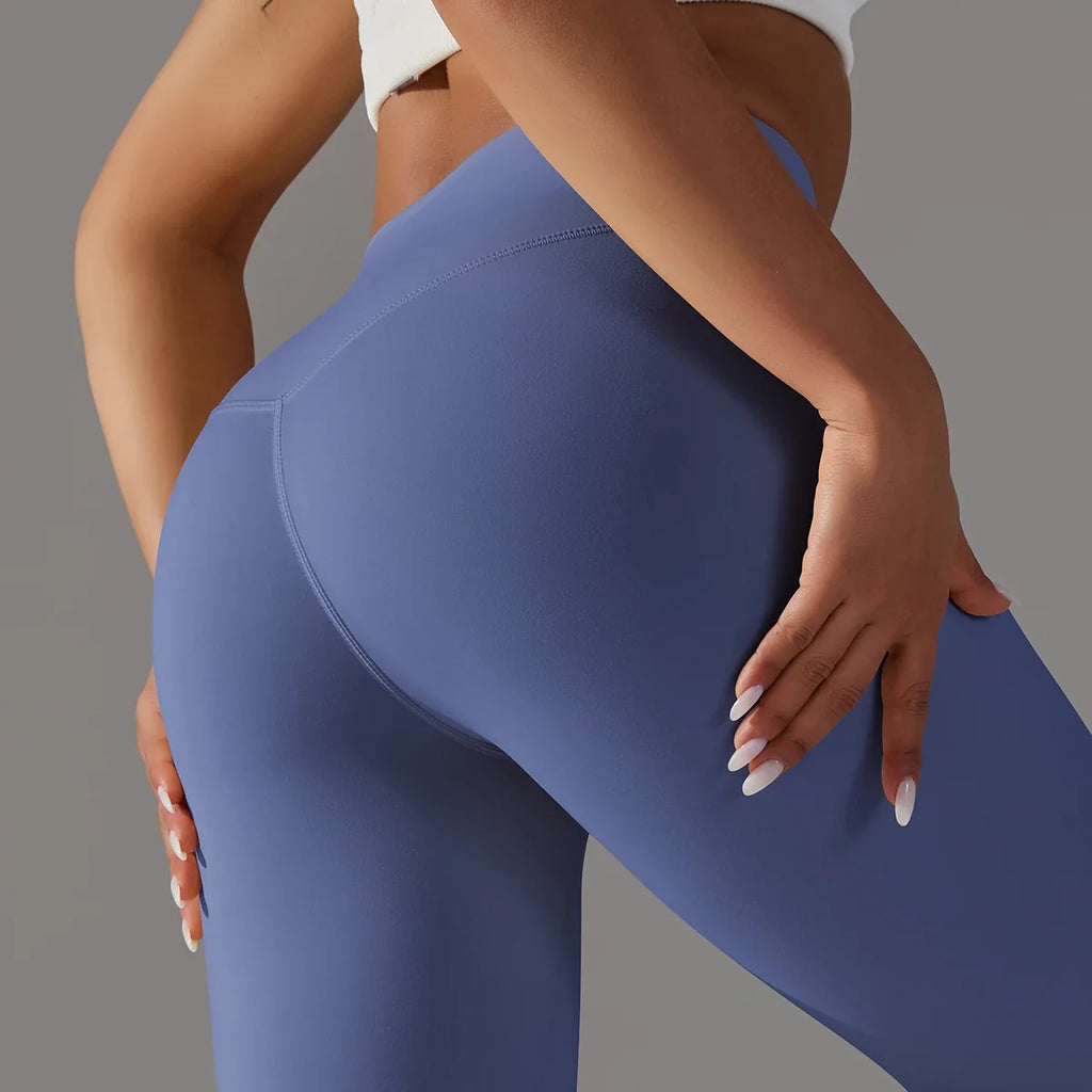 Breathable High-Waist Cycling Yoga Leggings