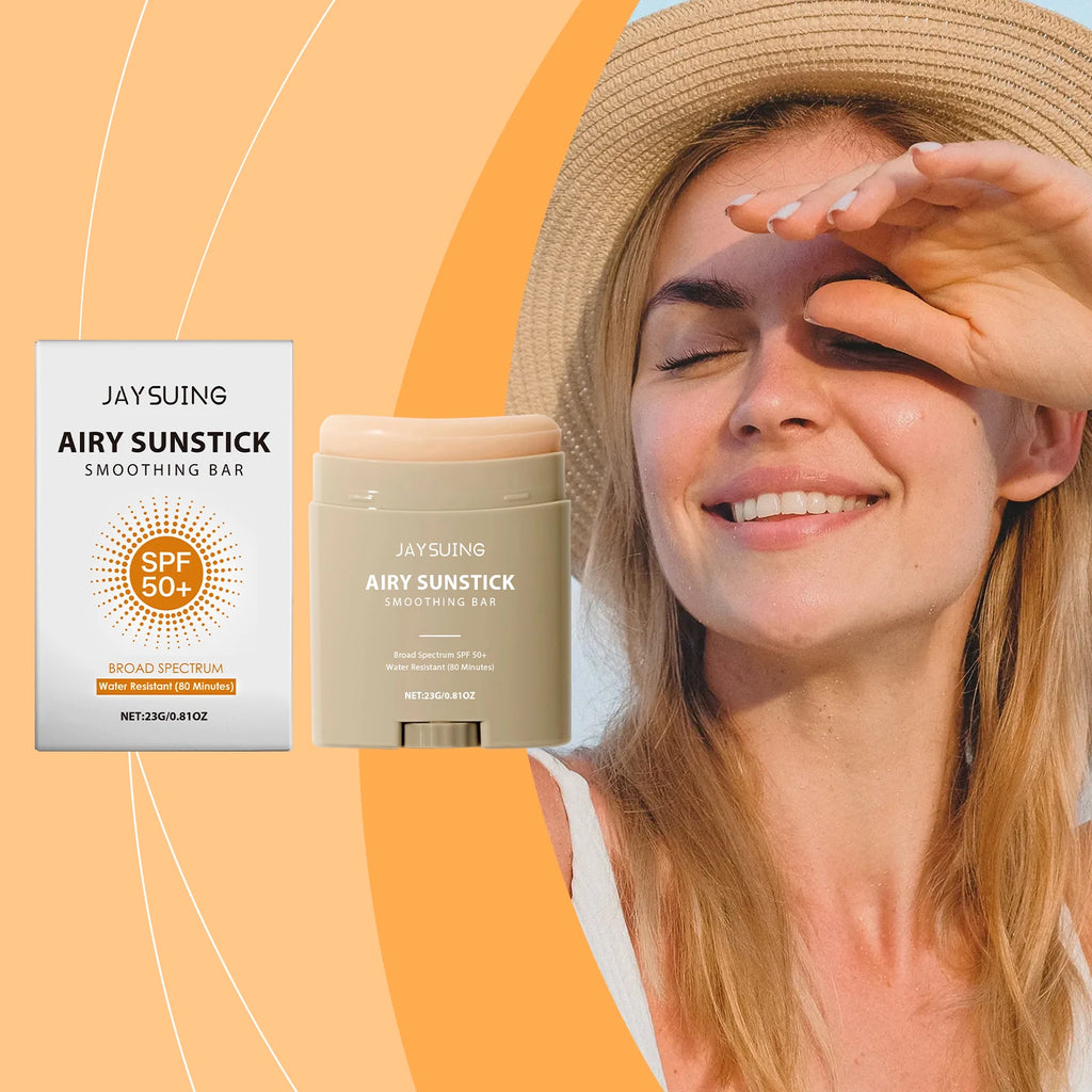 SunVeil™ SPF Stick ☀️✨ — Smooth Sun Protection On-the-Go