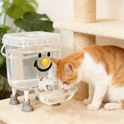 PureFlow™ Pet Fountain 🐾💧 — Fresh Water, No Power Needed
