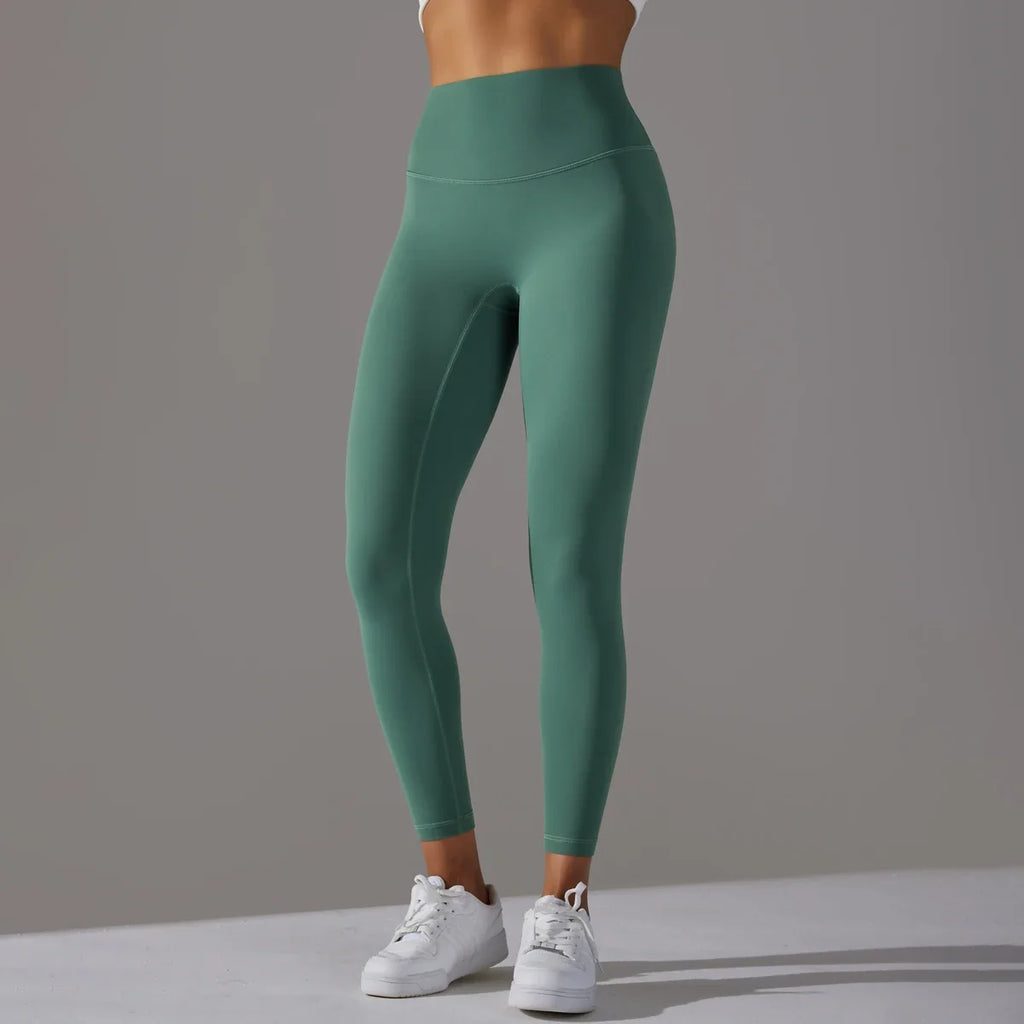 Breathable High-Waist Cycling Yoga Leggings