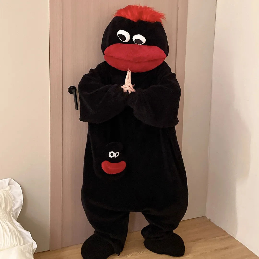 CuddleFiend™ Pajama Robe 😈❄️ — Stay Warm, Stay Cozy