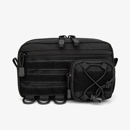 1000D EDC Pouch Molle Organizer Bag Utility EDC Tool Pouch Horizontal Modular Pouch Ooudoor Waist Pack EMT Hunting Fanny Pack