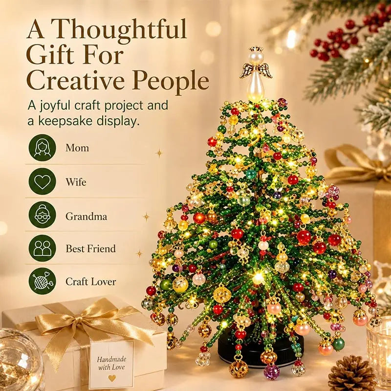 CrystalTree™ Craft Kit 💎🎄 — Create Festive Magic by Hand