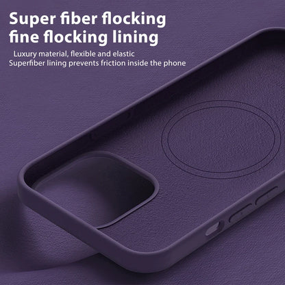Luxury Magnetic Case for iPhone 17 Pro Max – Slim Protective Cover with Magnetic Wireless Charging Support