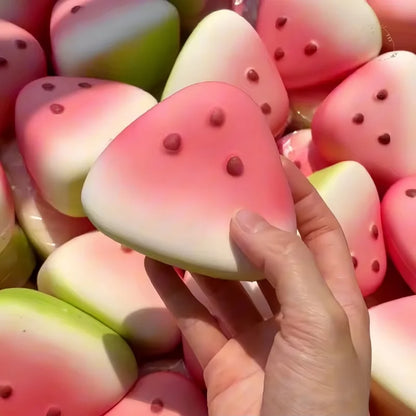 Cute Watermelon Squishy Fidget Toy | Slow Rebound Stress Relief Squeeze Toy