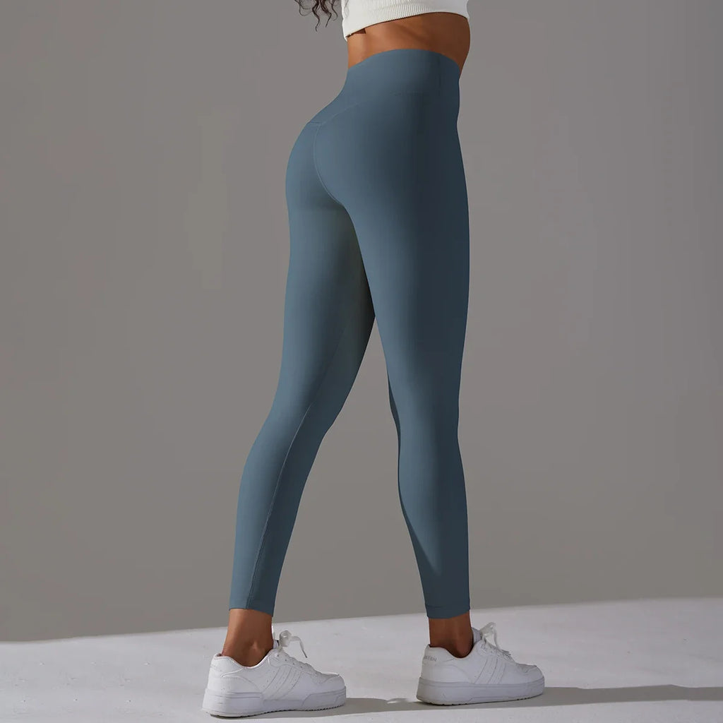 Breathable High-Waist Cycling Yoga Leggings
