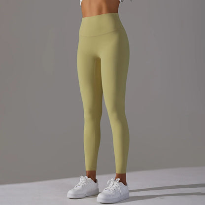 Breathable High-Waist Cycling Yoga Leggings