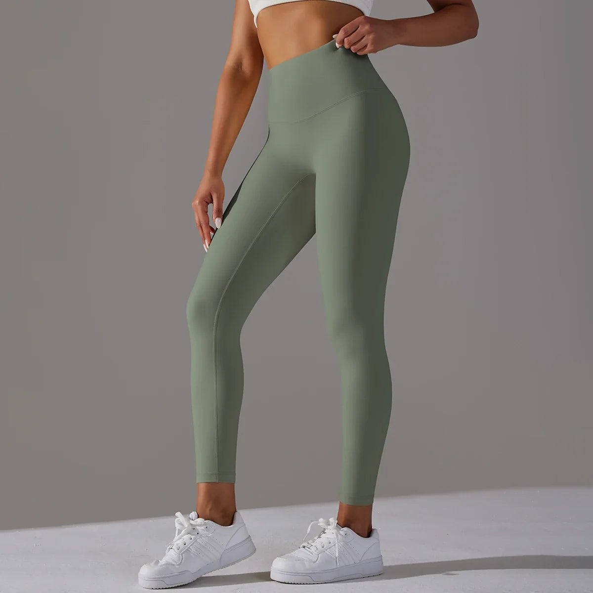Breathable High-Waist Cycling Yoga Leggings