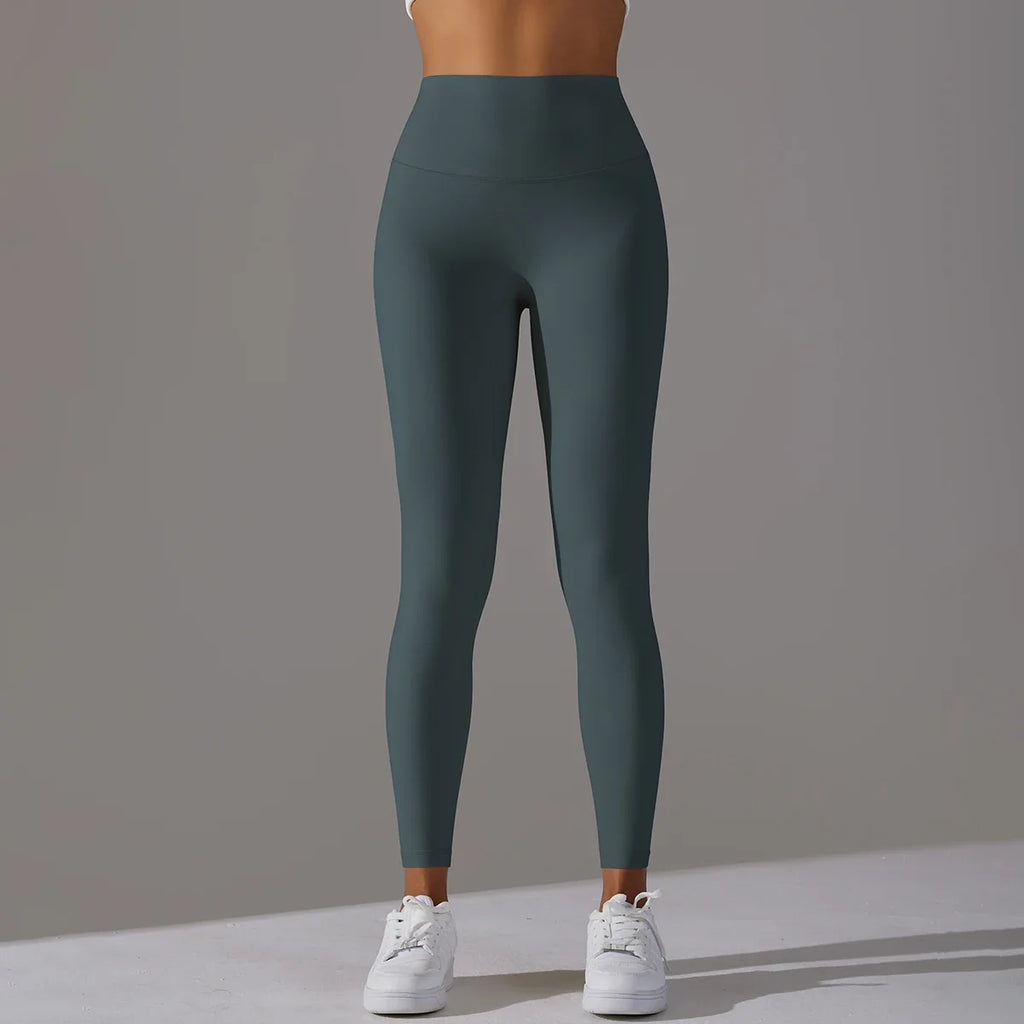 Breathable High-Waist Cycling Yoga Leggings