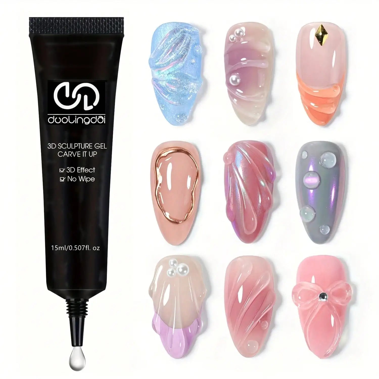 3D Nail Art Modeling Gel – DIY Sculpting Gel