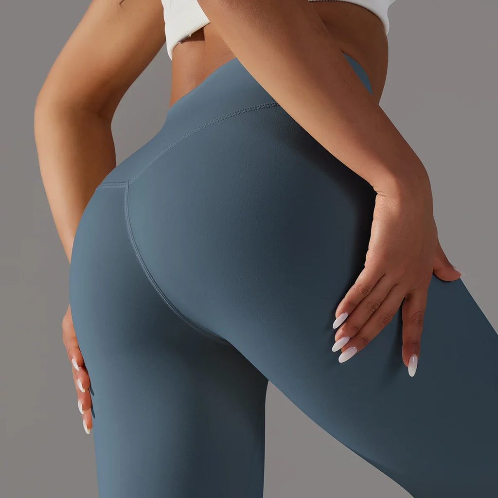 Breathable High-Waist Cycling Yoga Leggings