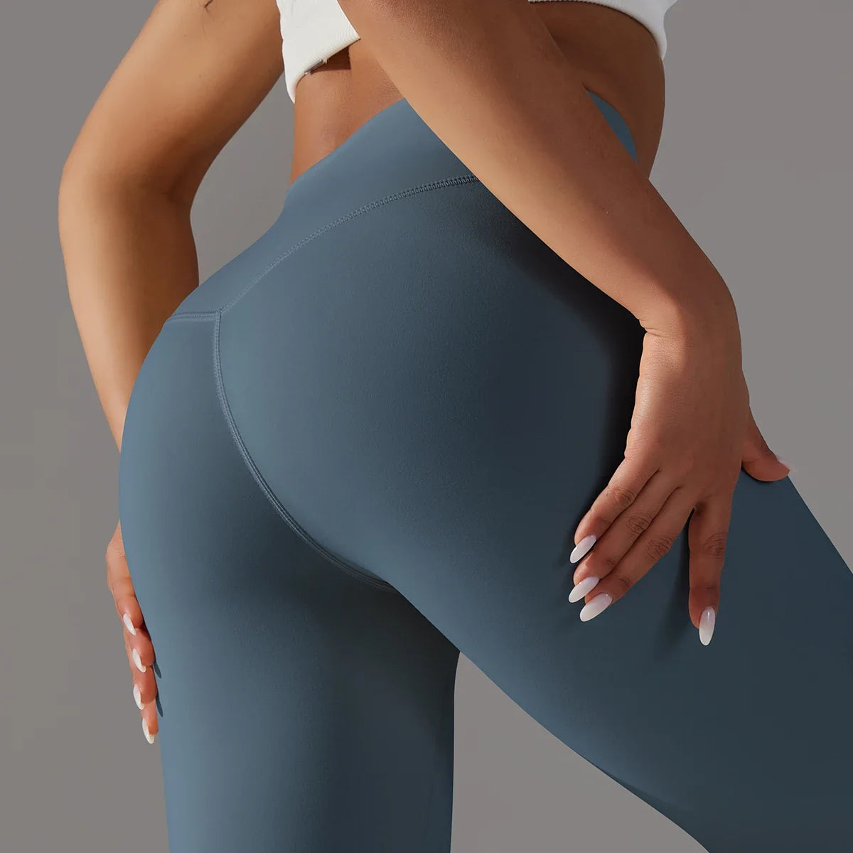 Breathable High-Waist Cycling Yoga Leggings