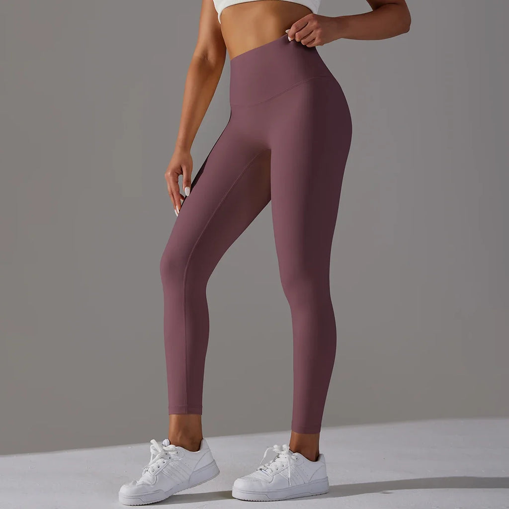 Breathable High-Waist Cycling Yoga Leggings