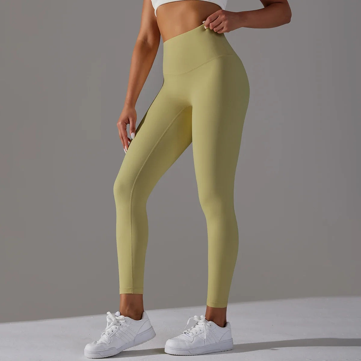 Breathable High-Waist Cycling Yoga Leggings