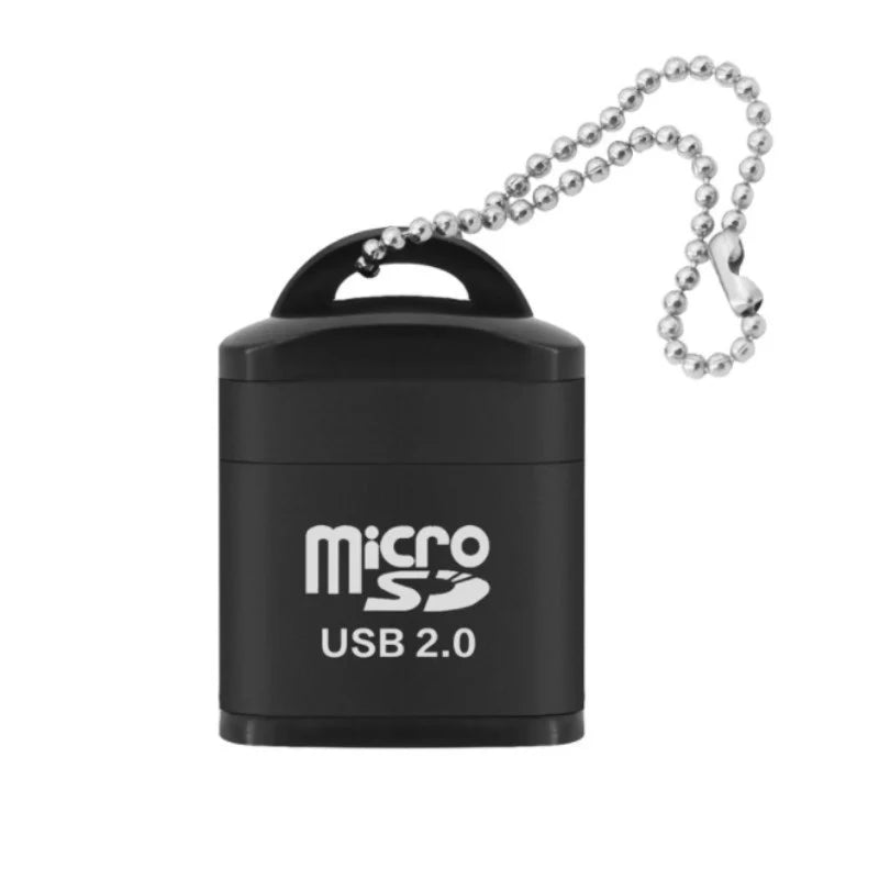 USB Micro SD Card Reader Chain TF Card Writer Mini Extend Memory Dongle Car Speaker Adapter Computer Laptop Music Play Converter