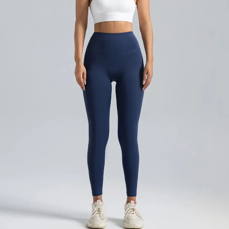 Breathable High-Waist Cycling Yoga Leggings