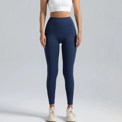 Breathable High-Waist Cycling Yoga Leggings