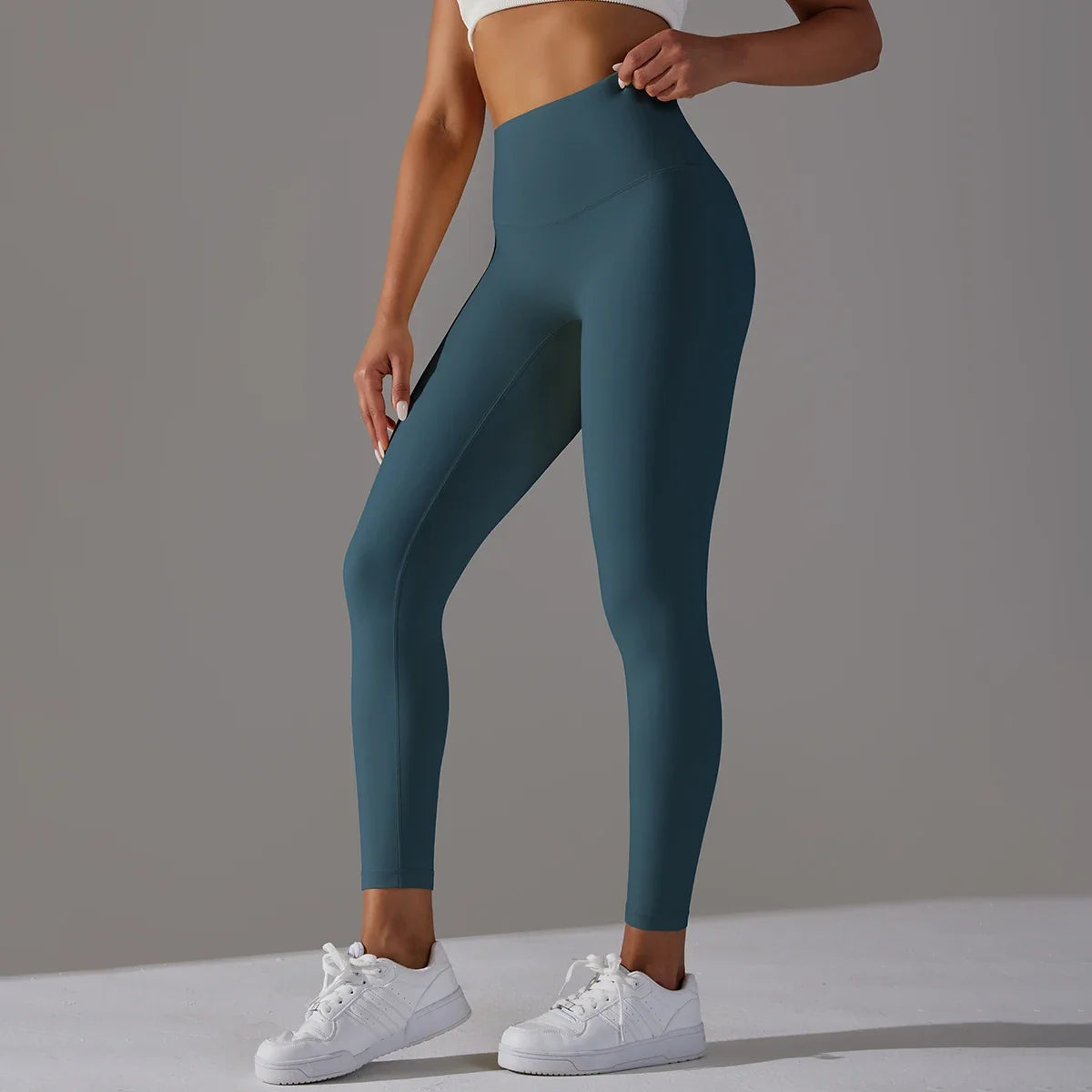 Breathable High-Waist Cycling Yoga Leggings