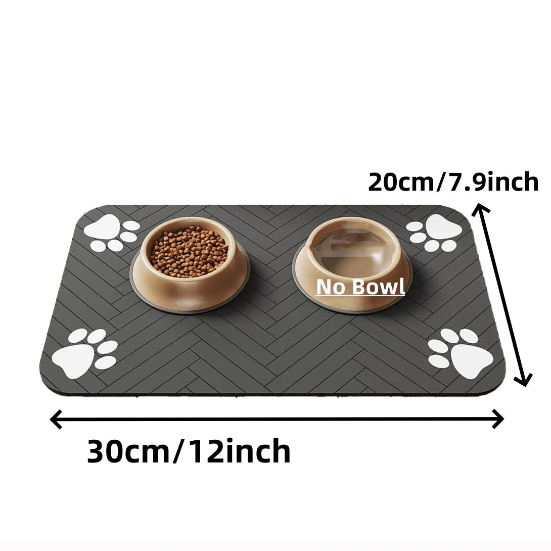 ThePetzStore™ Quick-Dry Diatomite Pet Feeding Mat