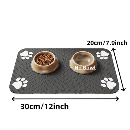 ThePetzStore™ Quick-Dry Diatomite Pet Feeding Mat