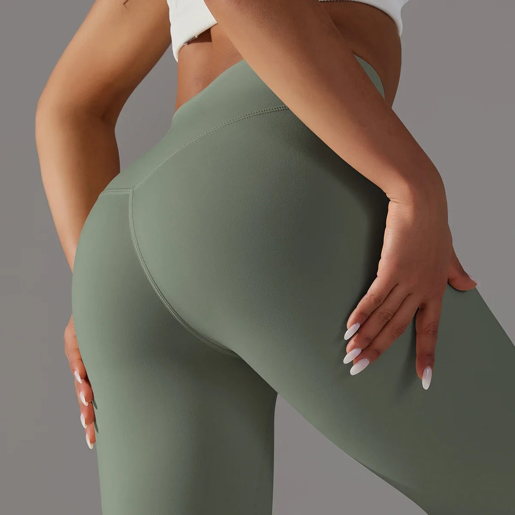 Breathable High-Waist Cycling Yoga Leggings