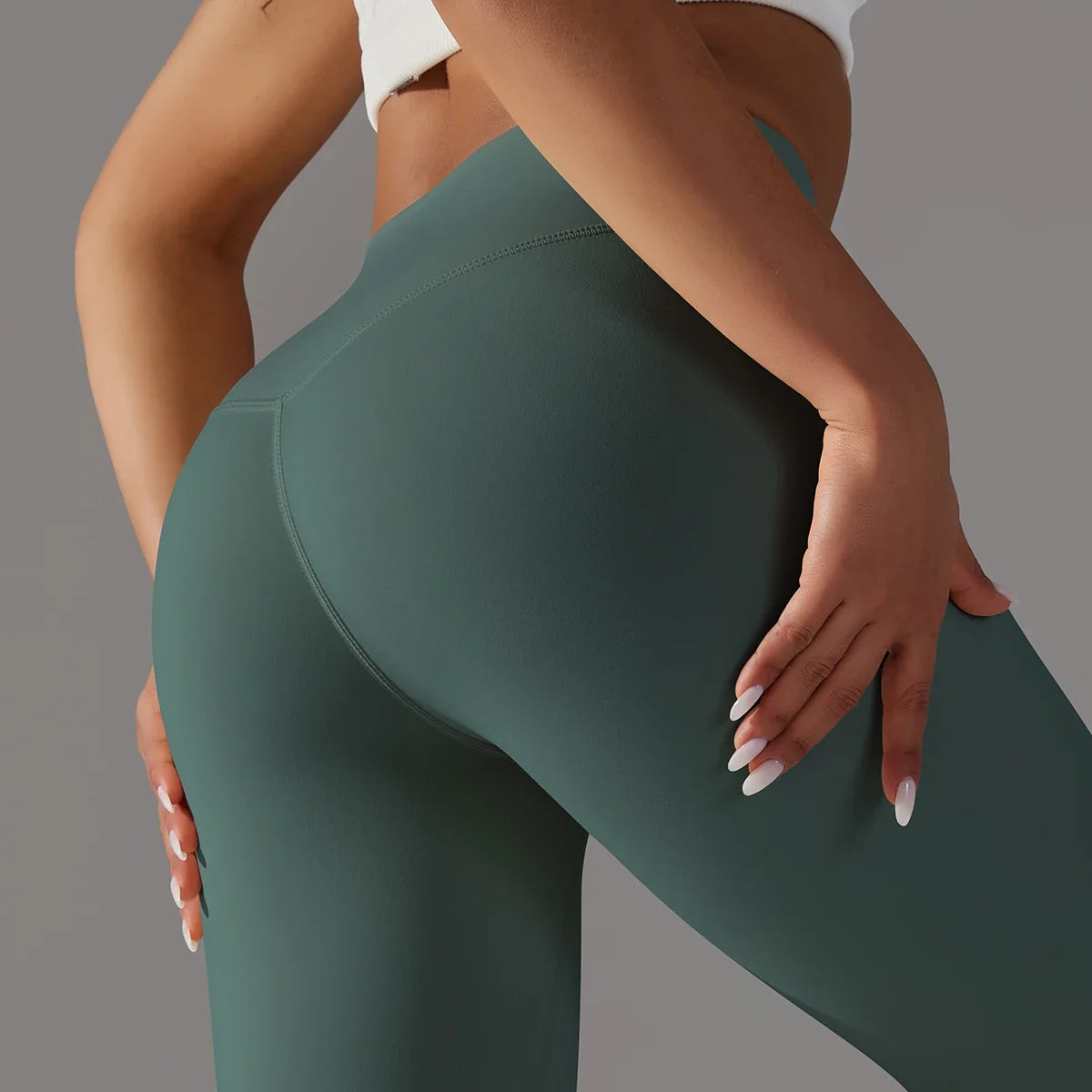 Breathable High-Waist Cycling Yoga Leggings