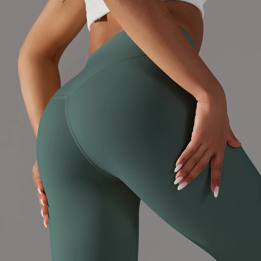 Breathable High-Waist Cycling Yoga Leggings