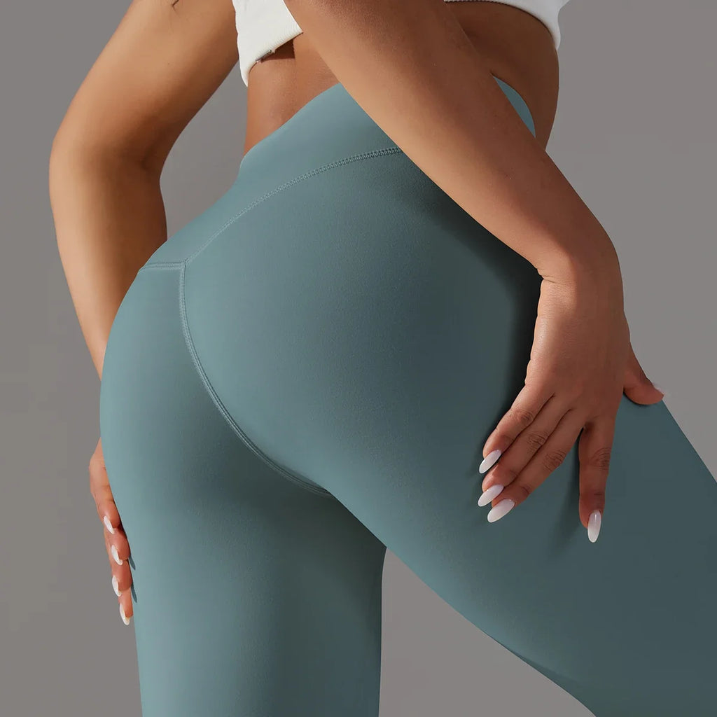 Breathable High-Waist Cycling Yoga Leggings