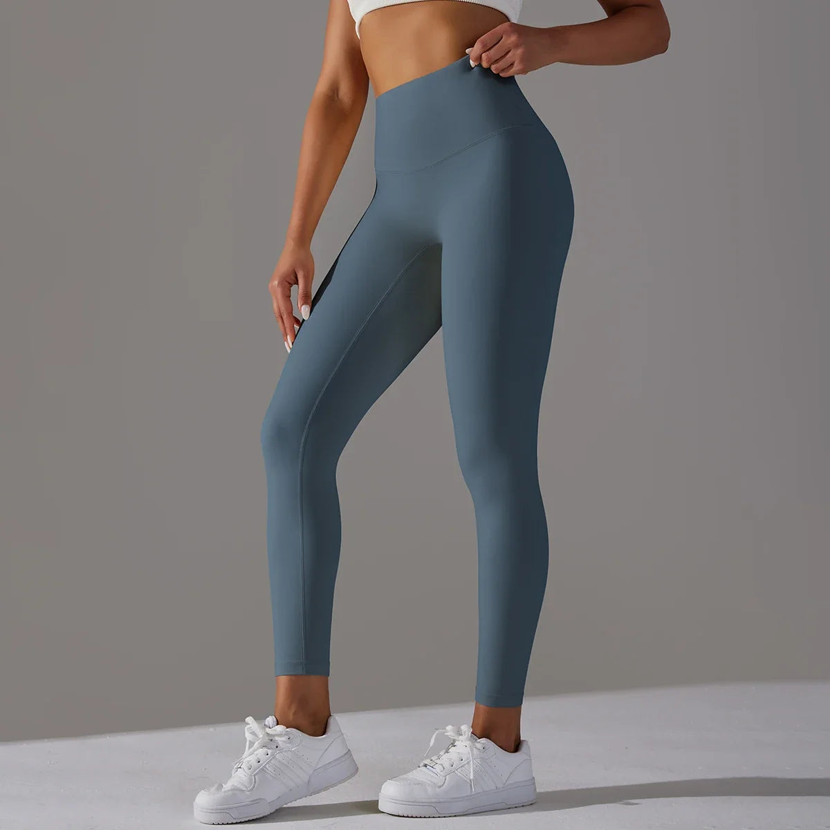 Breathable High-Waist Cycling Yoga Leggings