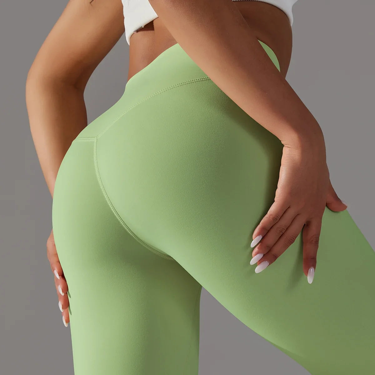 Breathable High-Waist Cycling Yoga Leggings