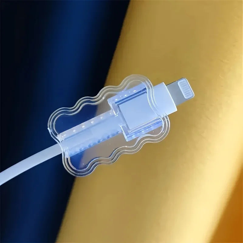 Data Cable Protector Sleeves,Anti-Breakage Cord Saver,Mobile Phone Accessory,Flexible Cord Management for School and Home
