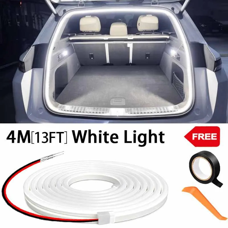Automatic LED Car Trunk Light Strip for Cargo Area Lighting