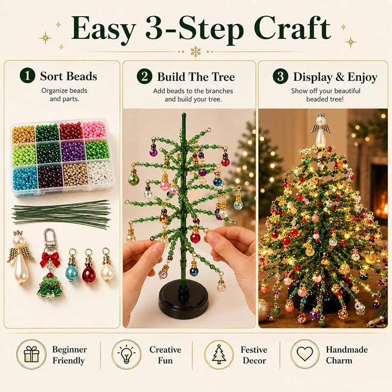 CrystalTree™ Craft Kit 💎🎄 — Create Festive Magic by Hand