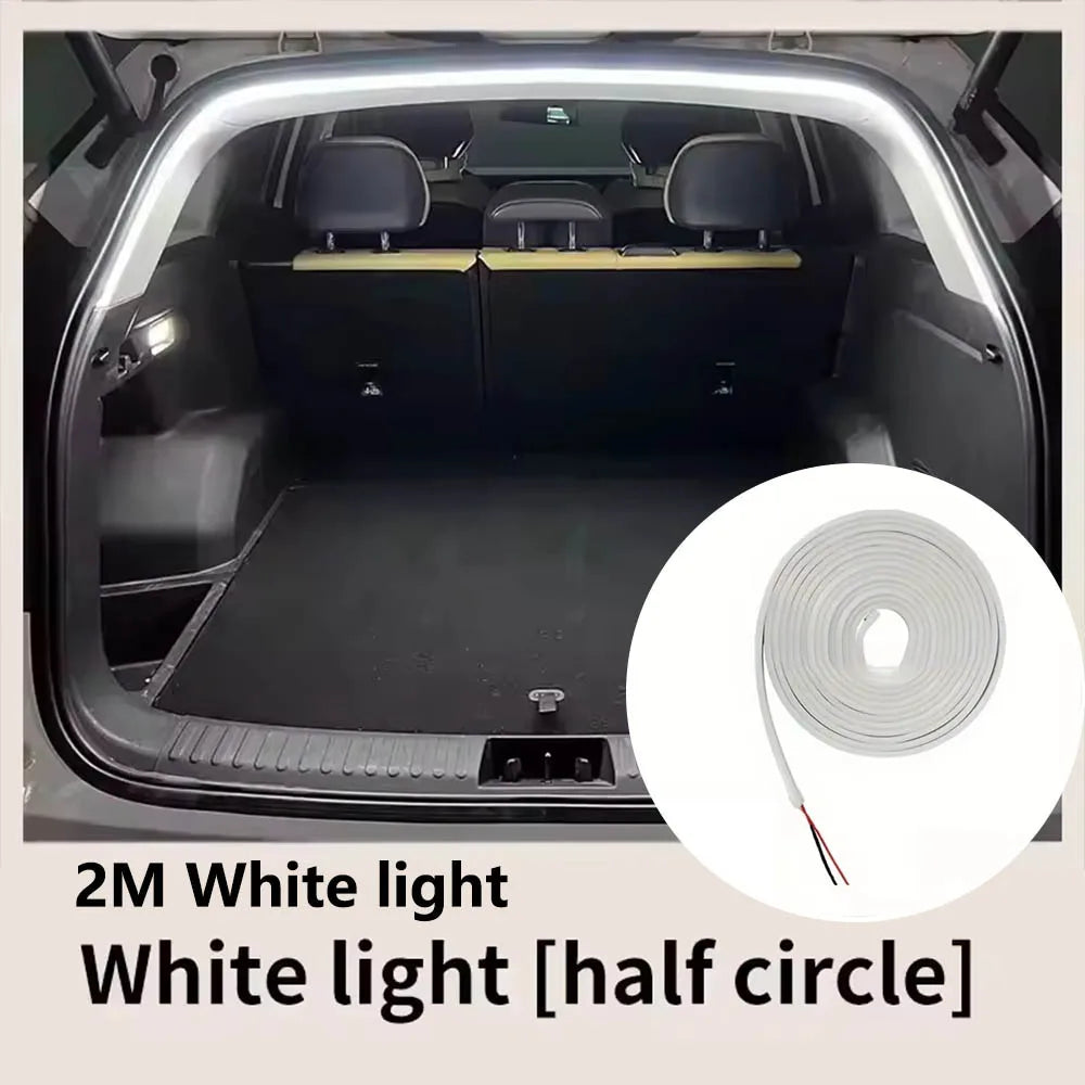Automatic LED Car Trunk Light Strip for Cargo Area Lighting