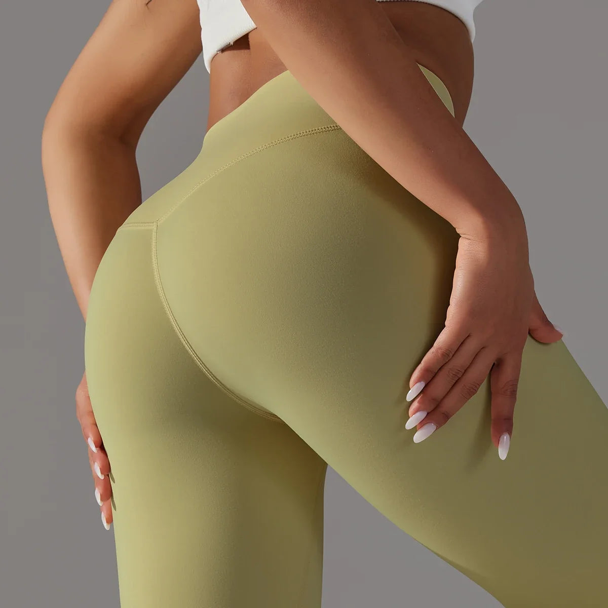 Breathable High-Waist Cycling Yoga Leggings