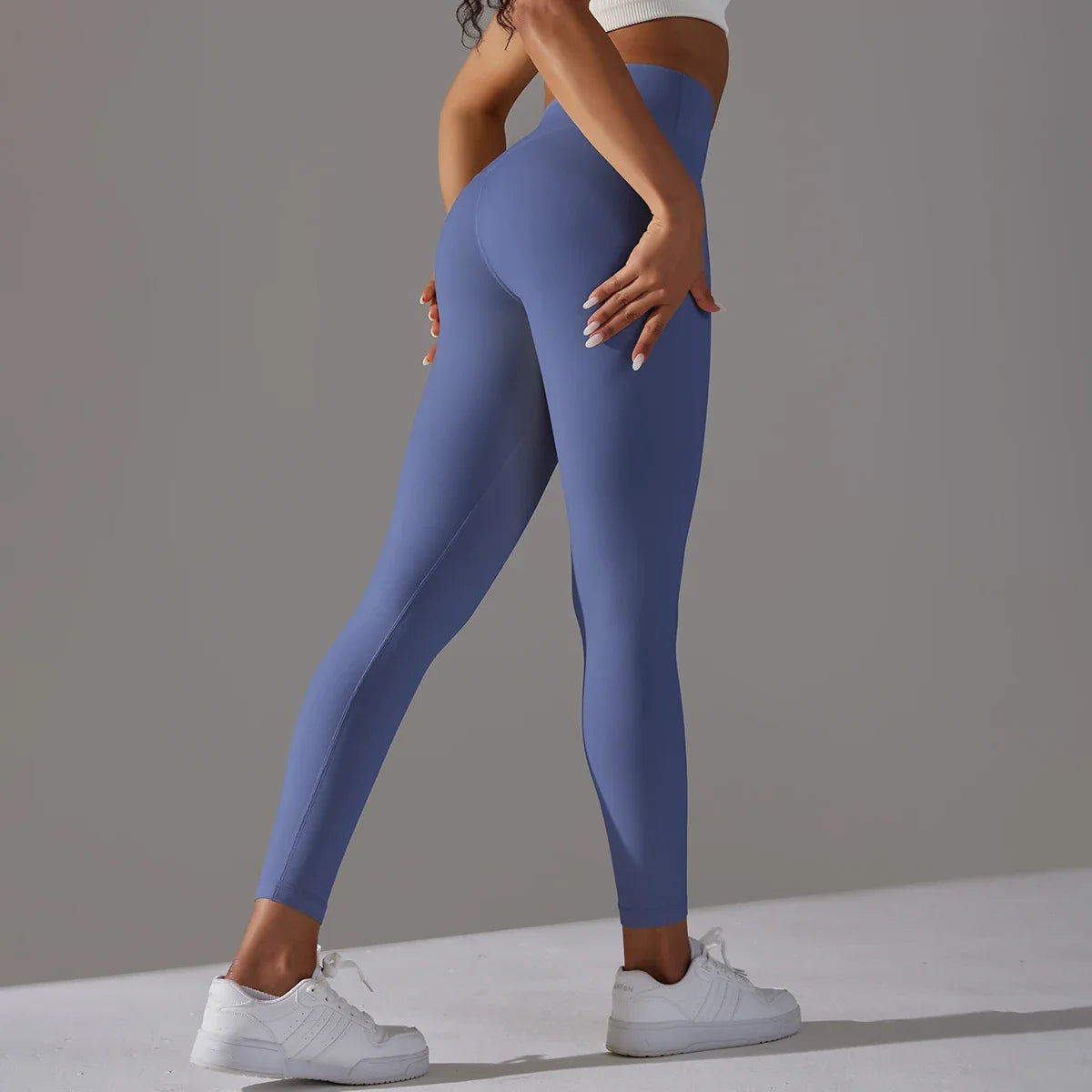 Breathable High-Waist Cycling Yoga Leggings