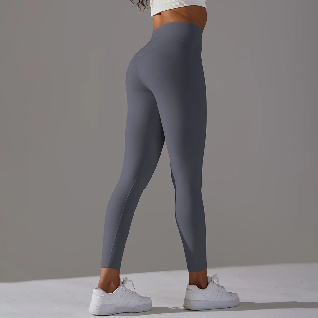Breathable High-Waist Cycling Yoga Leggings