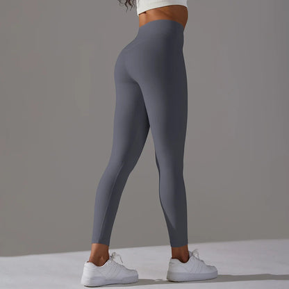 Breathable High-Waist Cycling Yoga Leggings
