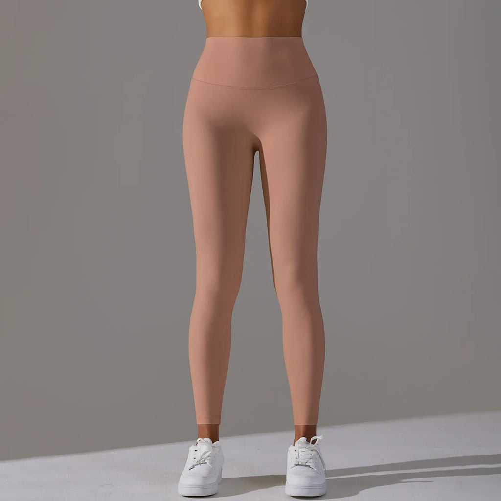 Breathable High-Waist Cycling Yoga Leggings