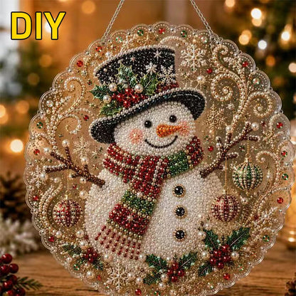 🎅Christmas Pre Sale-50% OFF🎄Christmas Pearl Diamond Art Hanging Ornament Kit | Resistant Non-Fading Pearl Beads DIY Handmade Holiday Hanging Decor 🎅💎