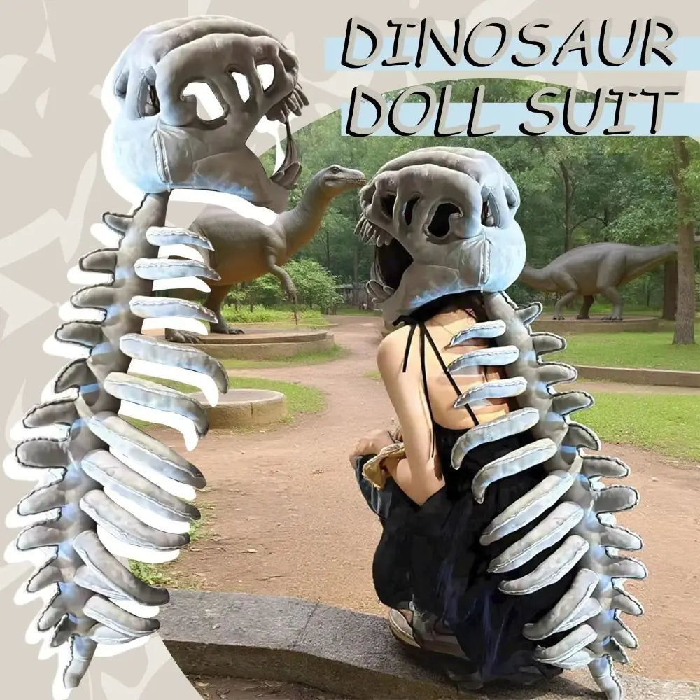 RexRiot™ Skeleton Costume 🦖💀 — Roar Into the Spotlight