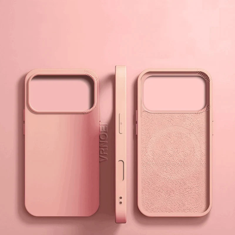 Luxury Magnetic Case for iPhone 17 Pro Max – Slim Protective Cover with Magnetic Wireless Charging Support