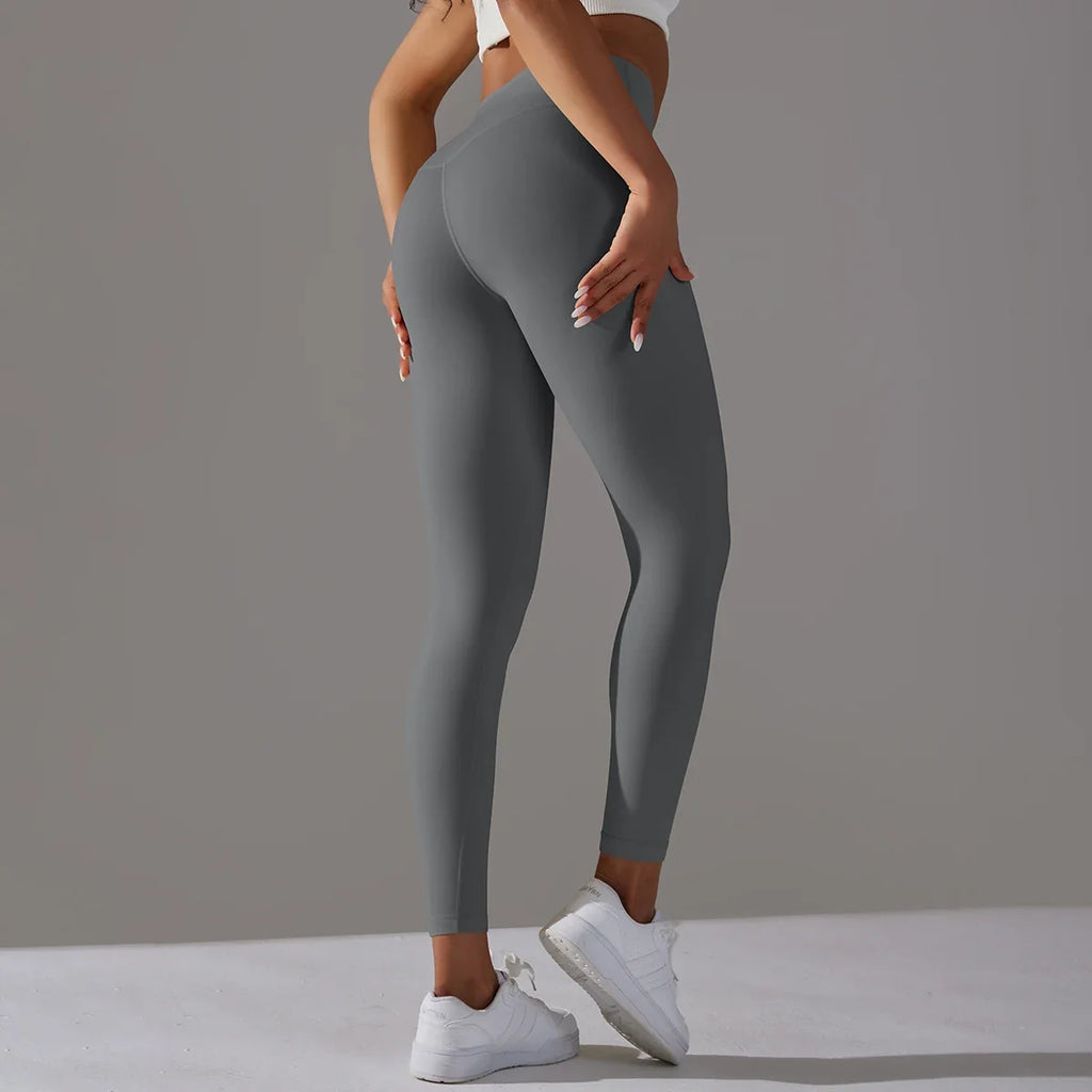 Breathable High-Waist Cycling Yoga Leggings
